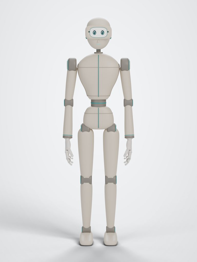 Concept render: the future walking version, front view